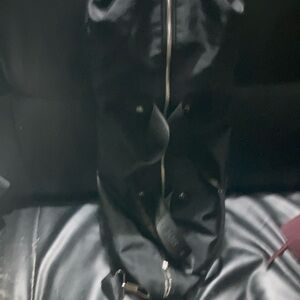 Steve Madden large tote bag with shoulder strap (good condition)(black)